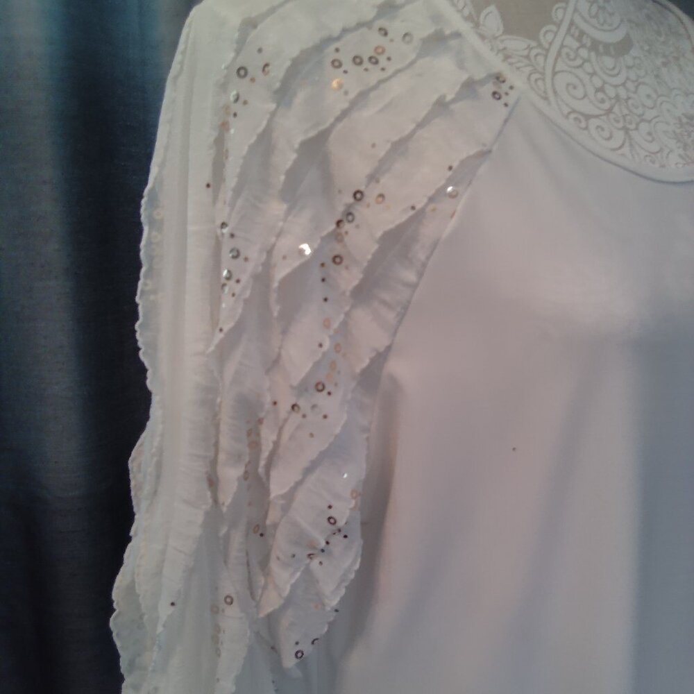 Beautiful Ruffle Sleeve Blouse - Picture 6 of 6